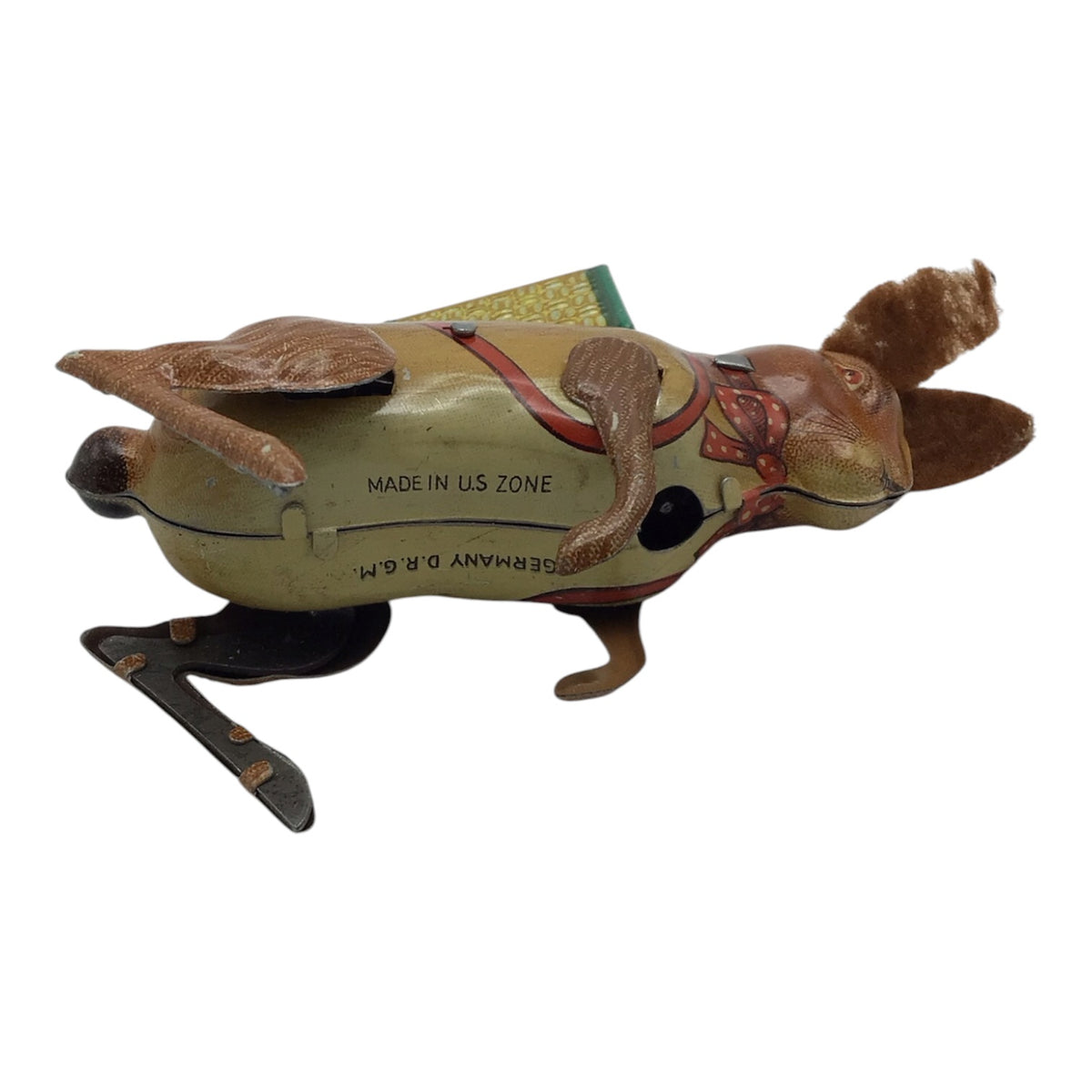 Kohler Vintage Tin Windup Bunny - Made in U.S. Zone Germany D.R.G.M.