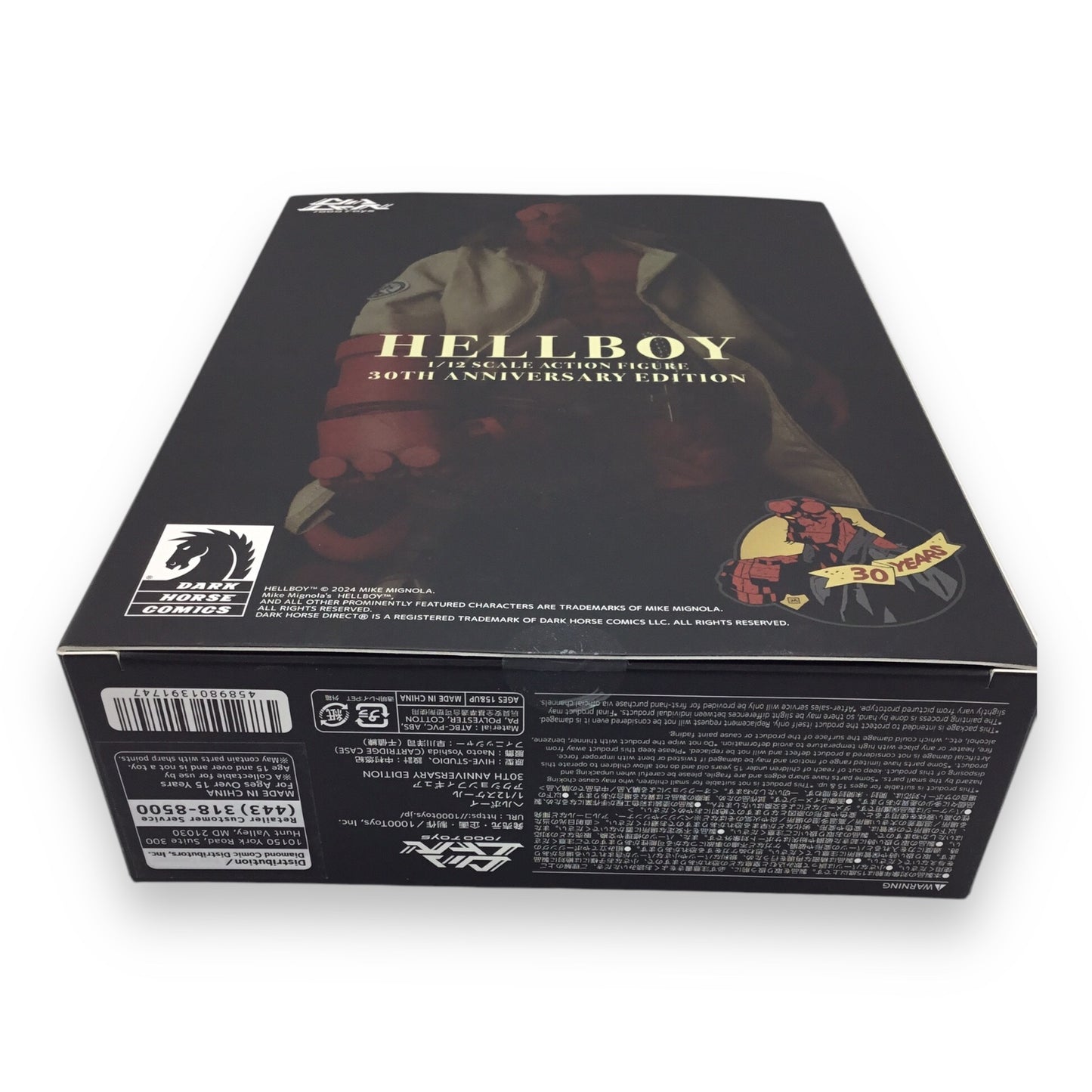 1000 Toys Hellboy 30th Anniversary 6in 1/12 scale Action Figure