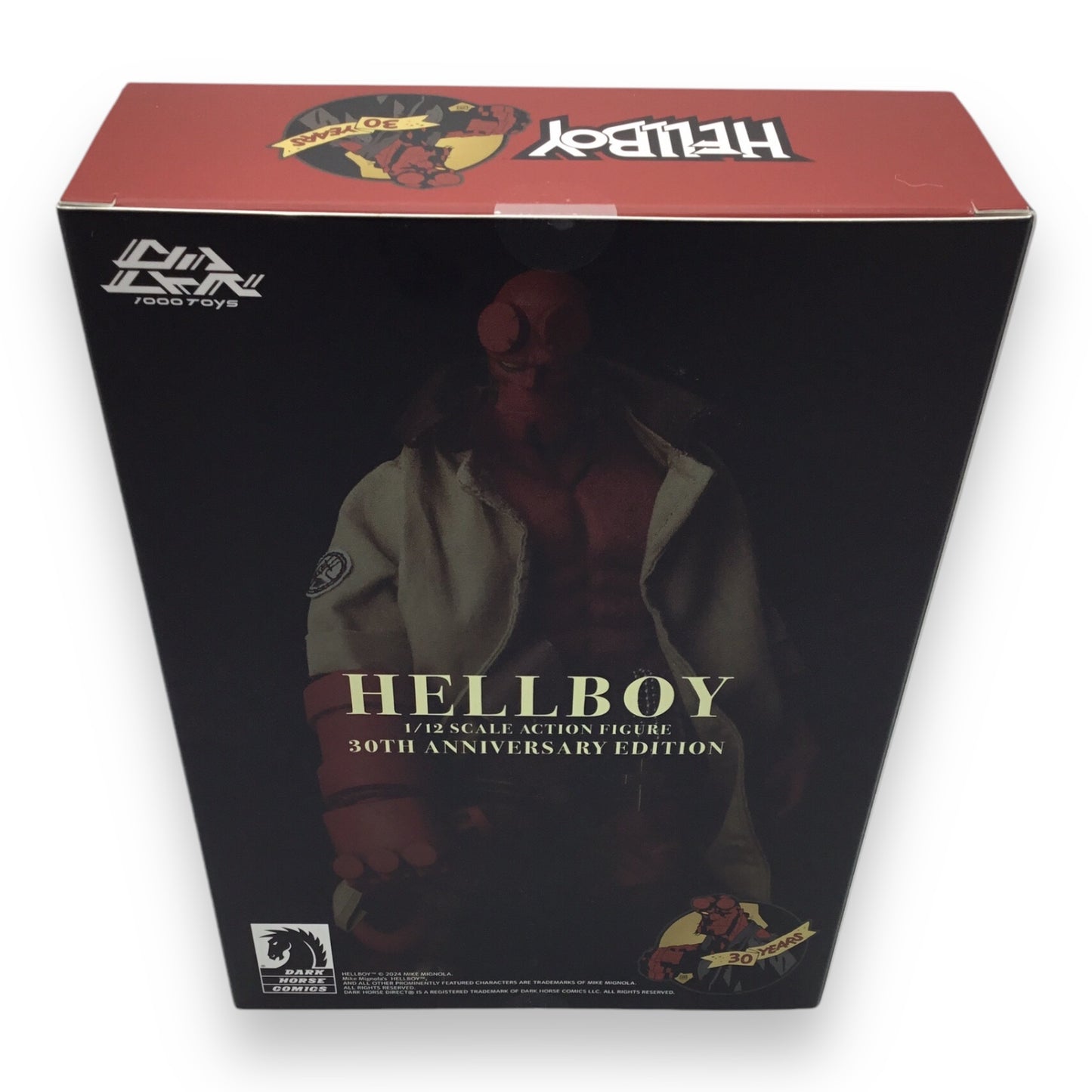 1000 Toys Hellboy 30th Anniversary 6in 1/12 scale Action Figure