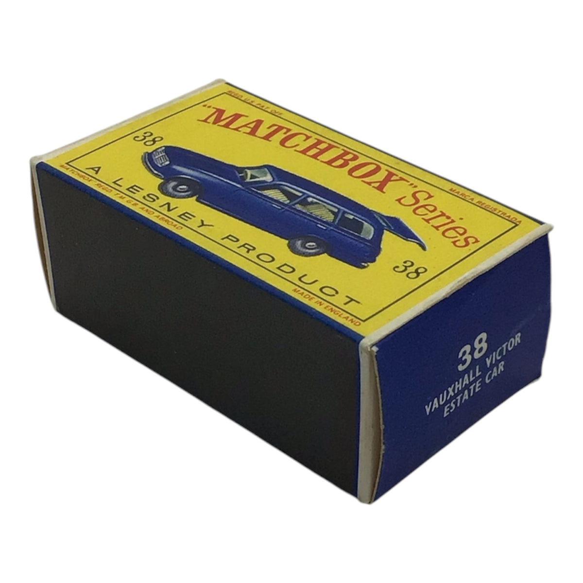 Lesney Matchbox Series #38 Vauxhall Victor Estate Car w/ Original Box