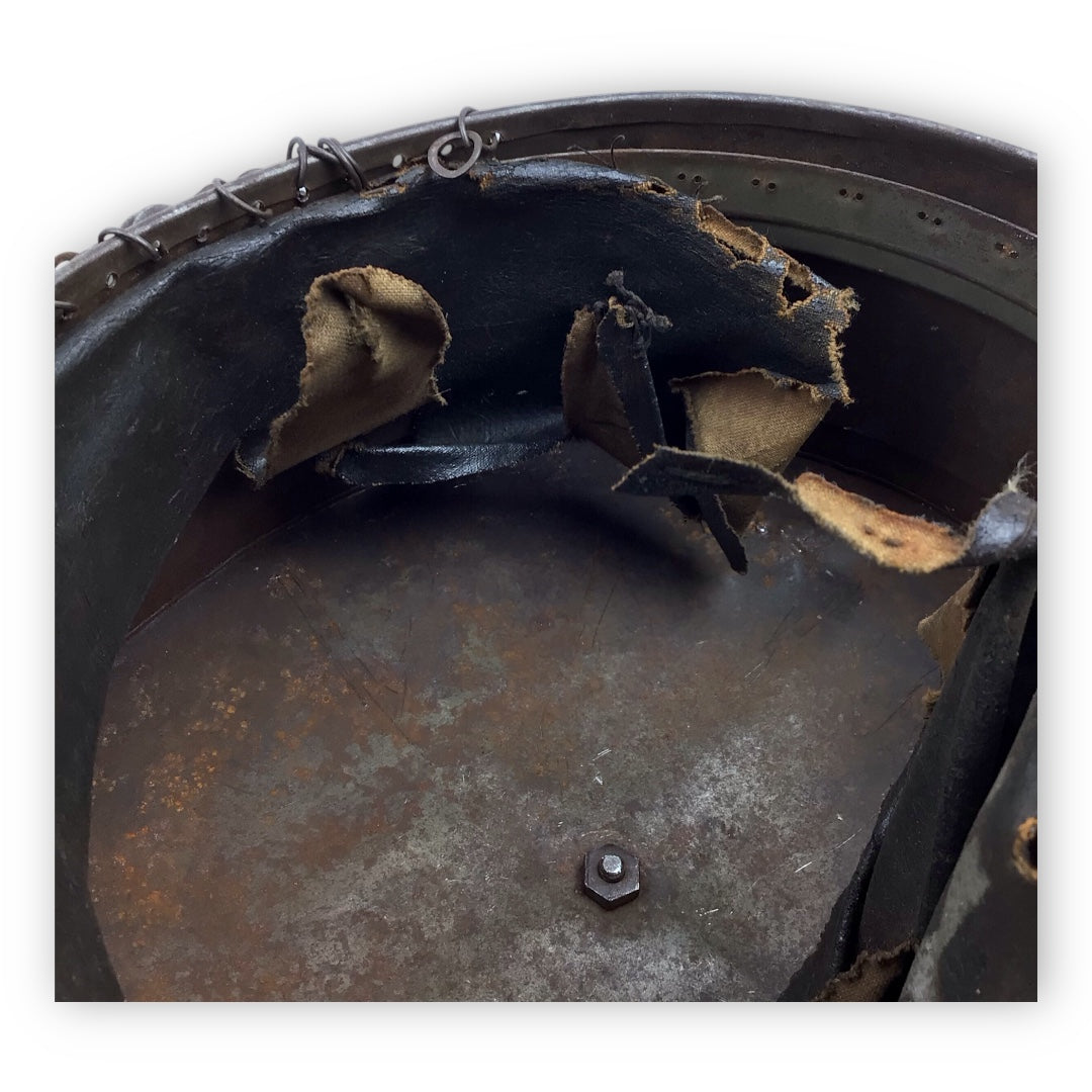 14th Century Pot Helm w/ Chainmail Neck - Norman or Persian Influence