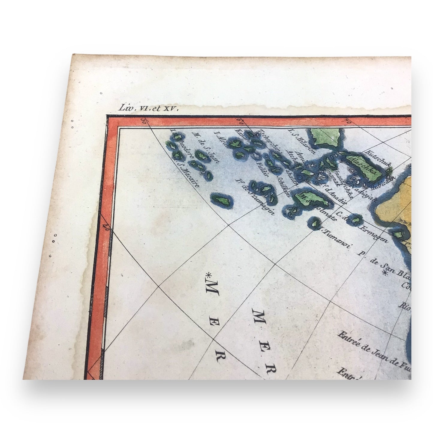 1780 Antique Map of North America by Rigobert Bonne – Amerique Septentrionale