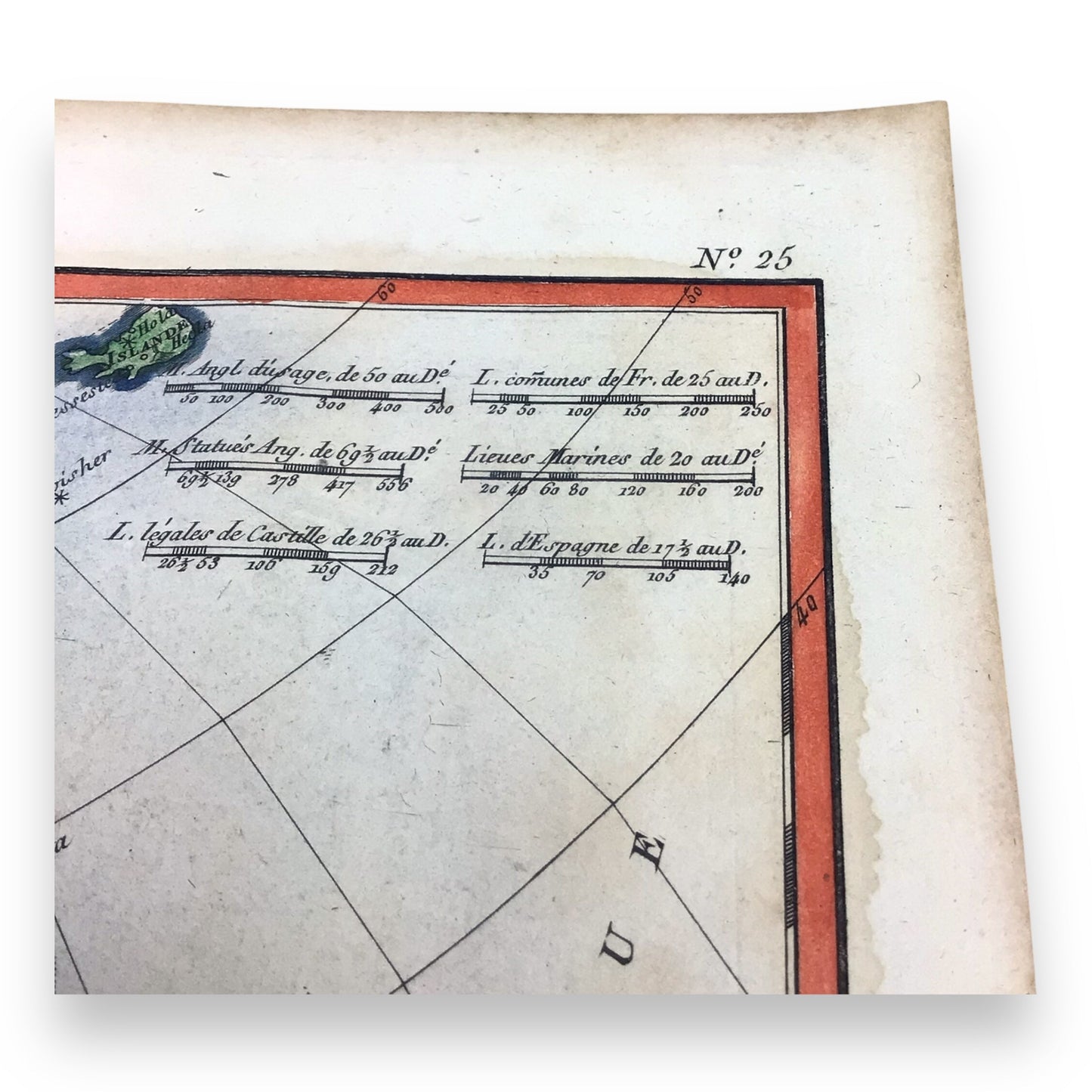 1780 Antique Map of North America by Rigobert Bonne – Amerique Septentrionale