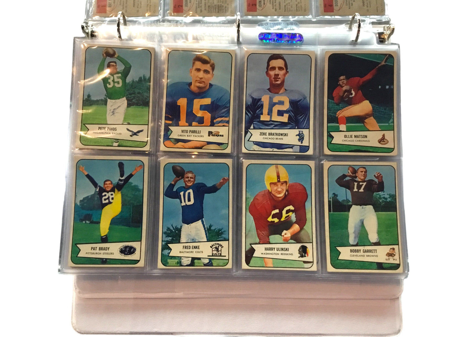 1954 Bowman Complete Set 128 Football Cards ROOKIES & HOF Players *RARE*VINTAGE*