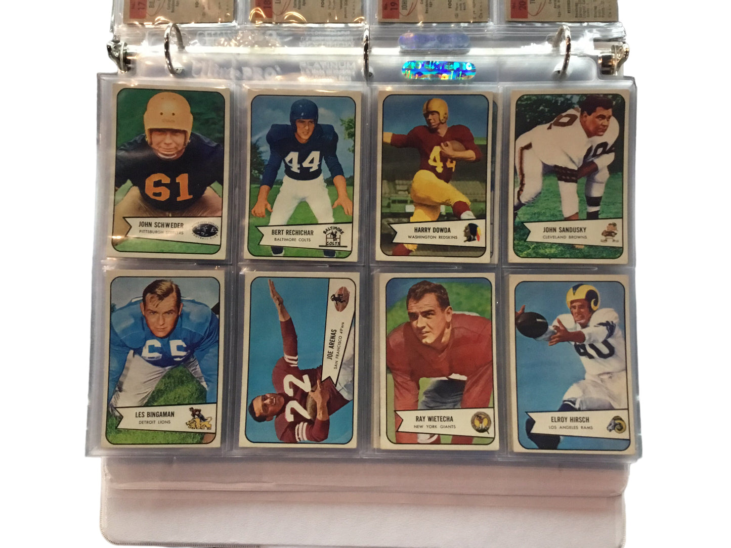 1954 Bowman Complete Set 128 Football Cards ROOKIES & HOF Players *RARE*VINTAGE*