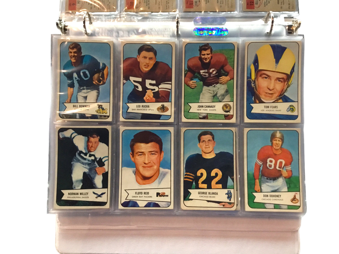 1954 Bowman Complete Set 128 Football Cards ROOKIES & HOF Players *RARE*VINTAGE*