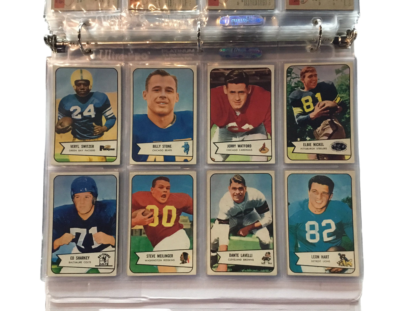 1954 Bowman Complete Set 128 Football Cards ROOKIES & HOF Players *RARE*VINTAGE*