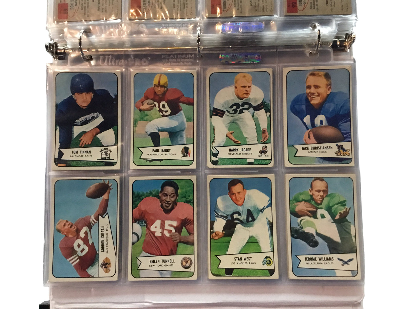 1954 Bowman Complete Set 128 Football Cards ROOKIES & HOF Players *RARE*VINTAGE*
