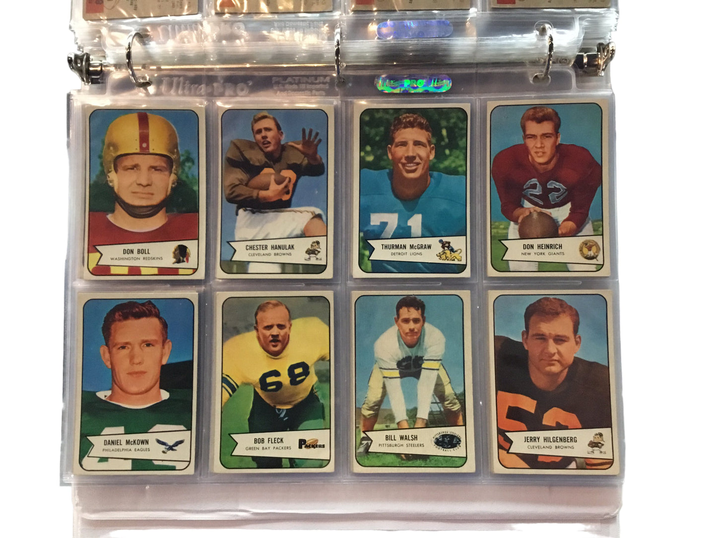 1954 Bowman Complete Set 128 Football Cards ROOKIES & HOF Players *RARE*VINTAGE*