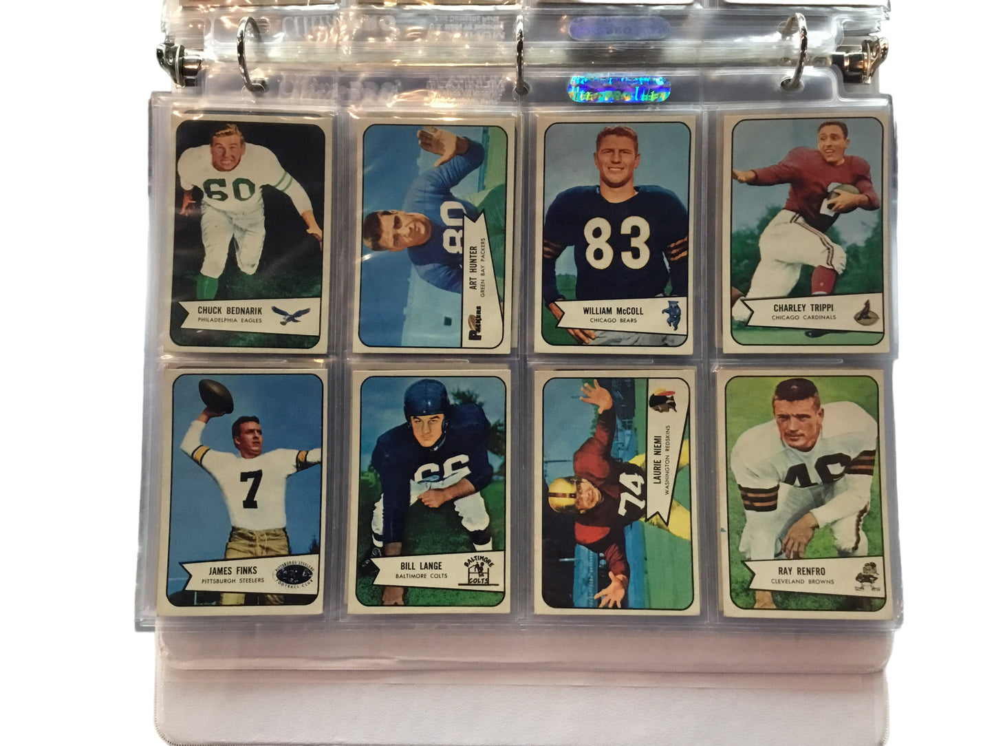 1954 Bowman Complete Set 128 Football Cards ROOKIES & HOF Players *RARE*VINTAGE*