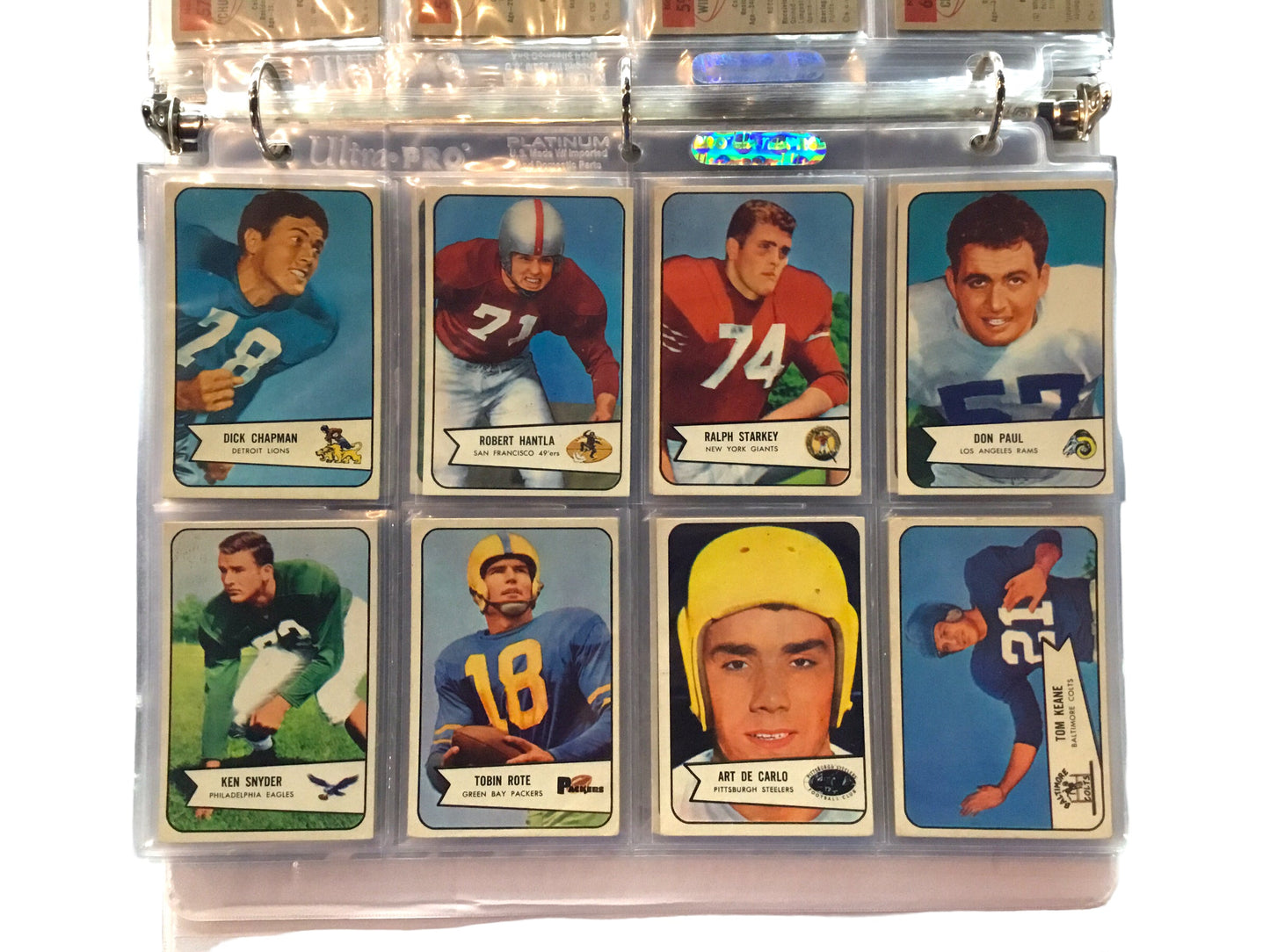 1954 Bowman Complete Set 128 Football Cards ROOKIES & HOF Players *RARE*VINTAGE*