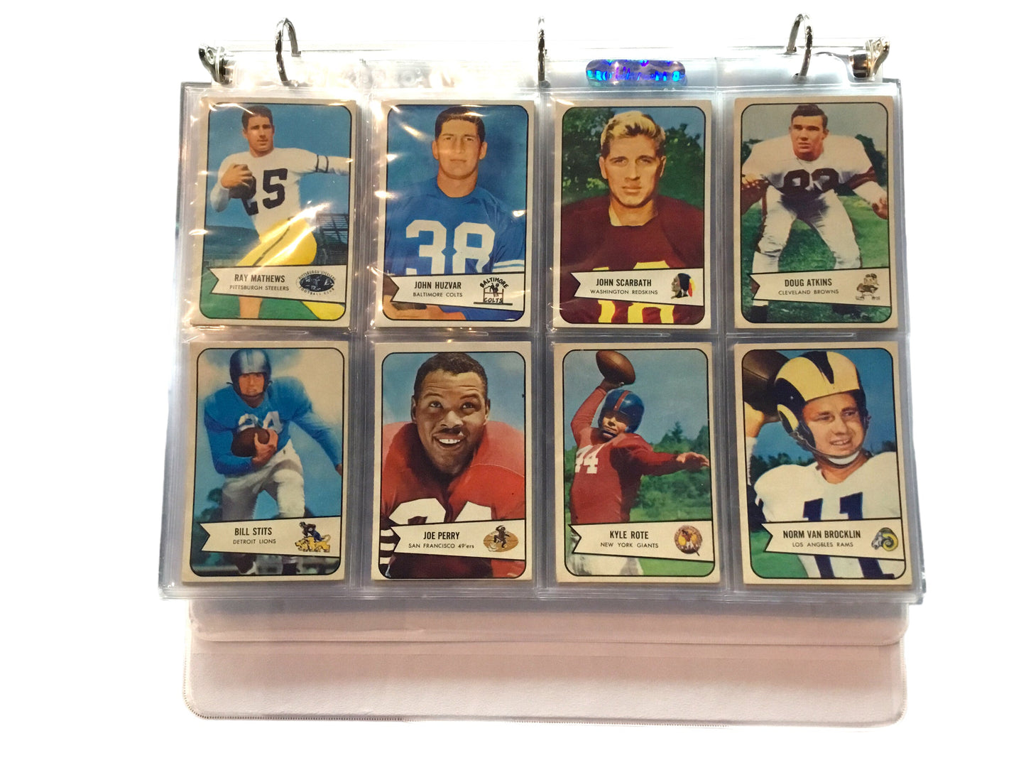 1954 Bowman Complete Set 128 Football Cards ROOKIES & HOF Players *RARE*VINTAGE*