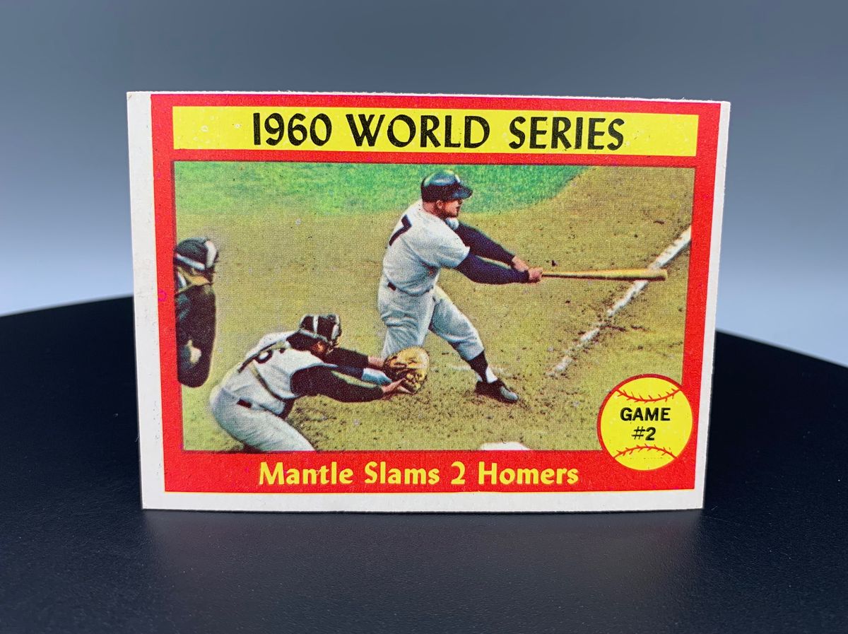 mantle baseball card