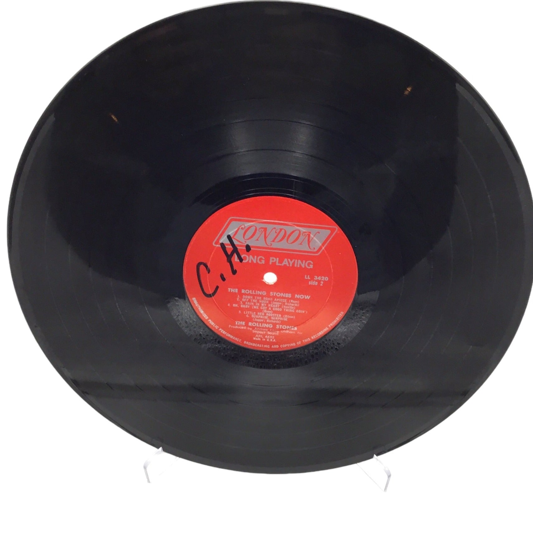 1965 The Rolling Stones, Now! Cover & Vinyl VG+ Cover VG London Mono LL-3420