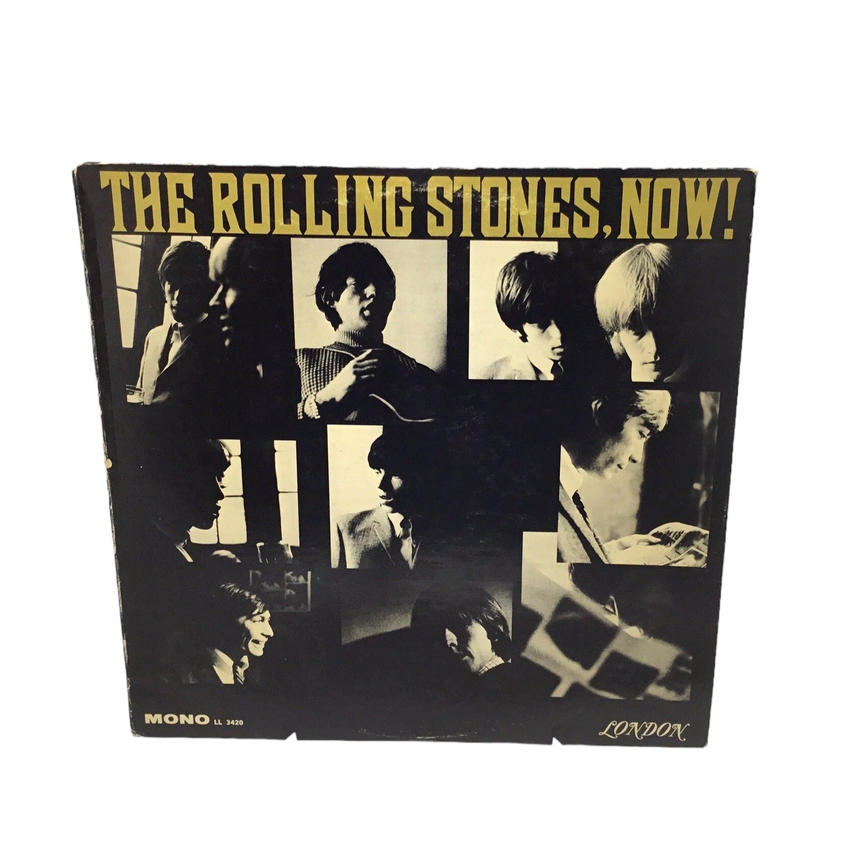 1965 The Rolling Stones, Now! Cover & Vinyl VG+ Cover VG London Mono LL-3420