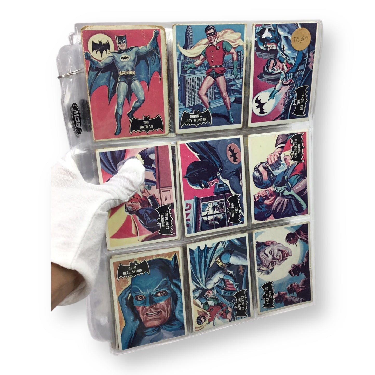 1966 Topps O-Pee-Chee Batman Black Bat Set 55/55 VG-EX Joker Robin