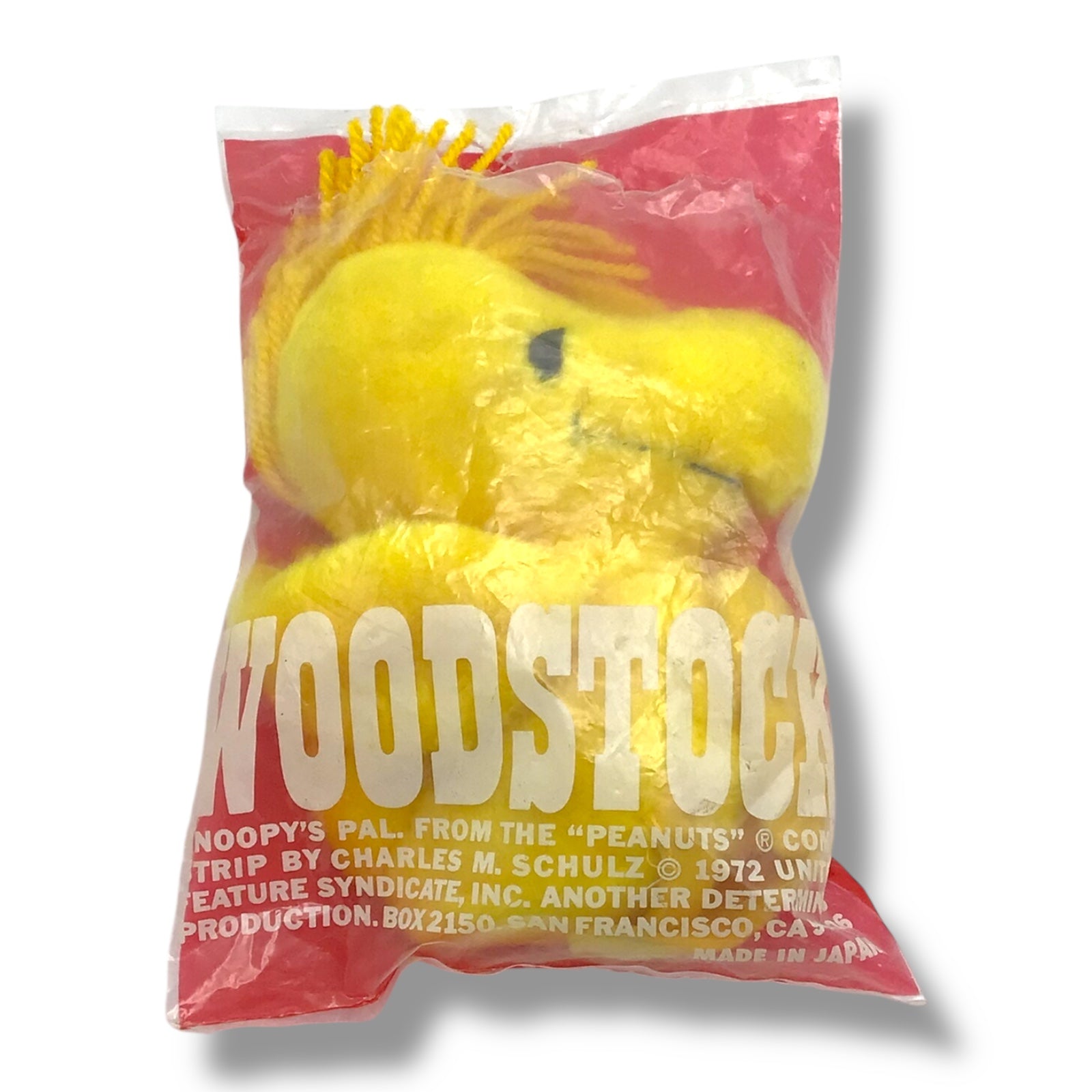 1970's Vintage Woodstock Plush Toy | Peanuts