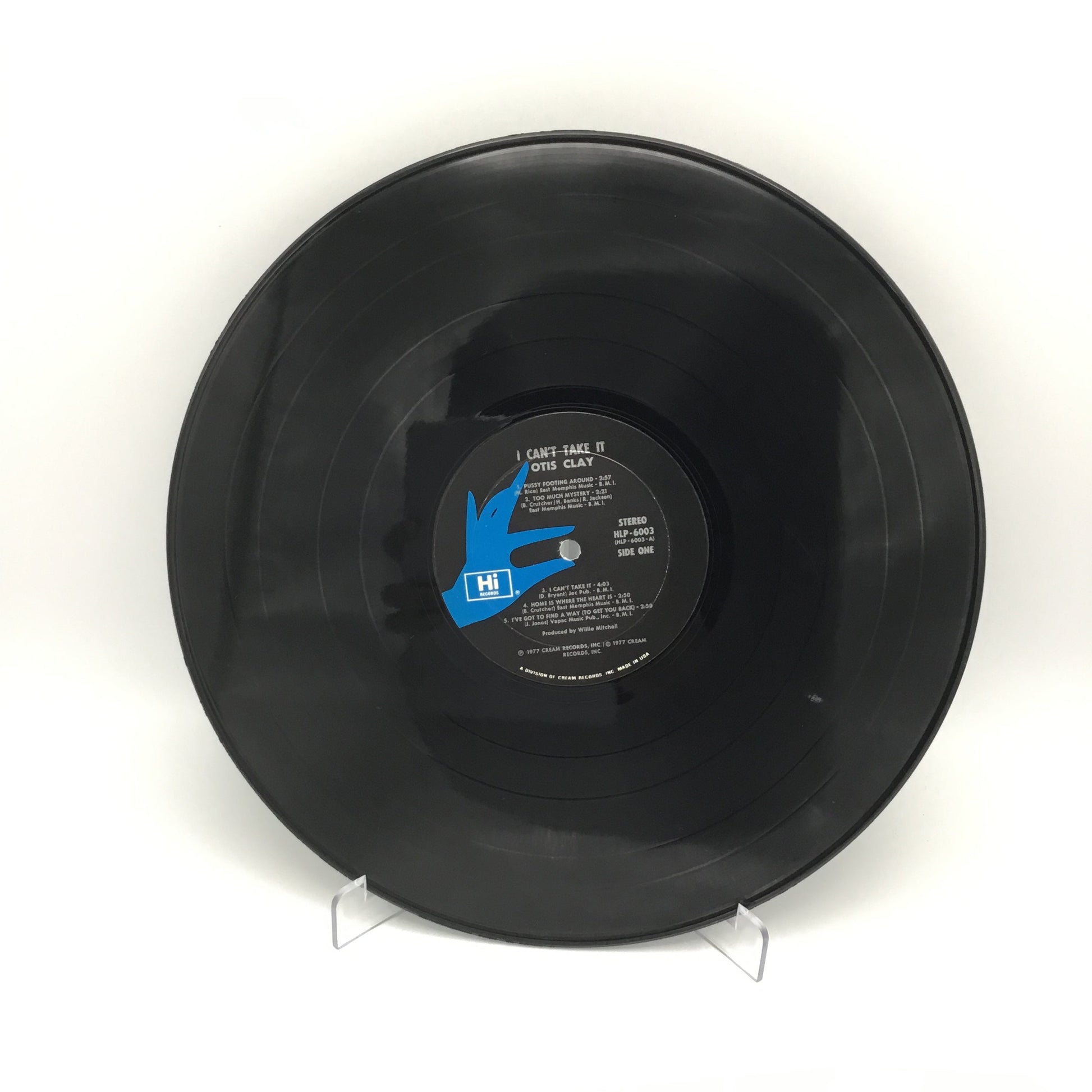 1977 I Can't Take It- by Otis Clay Vinyl - HI Records