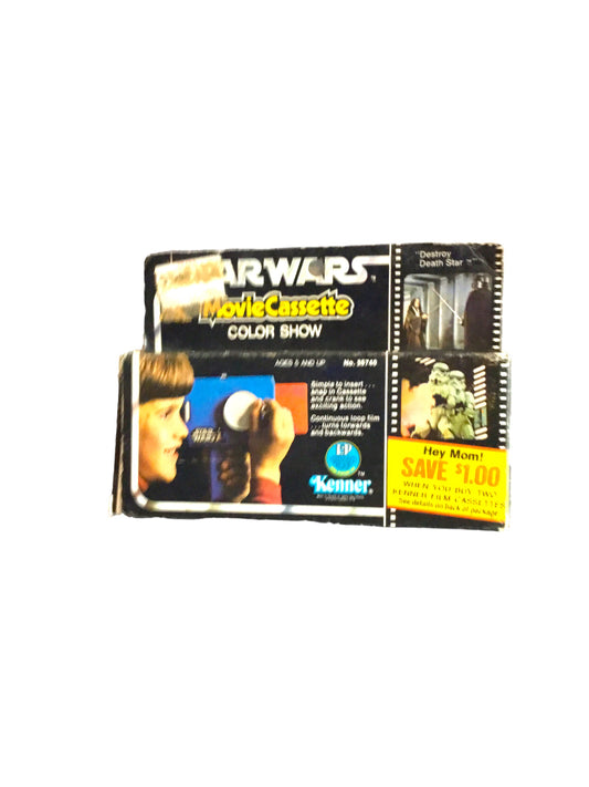 1977 Kenner Star Wars Movie Cassette in Box Destroy Death Star