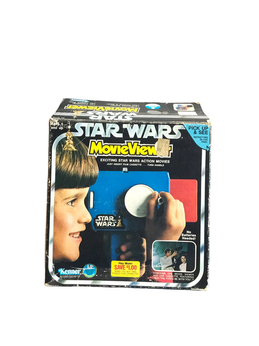1977 Kenner Star Wars Movie Viewer & Movie Cassette In Box