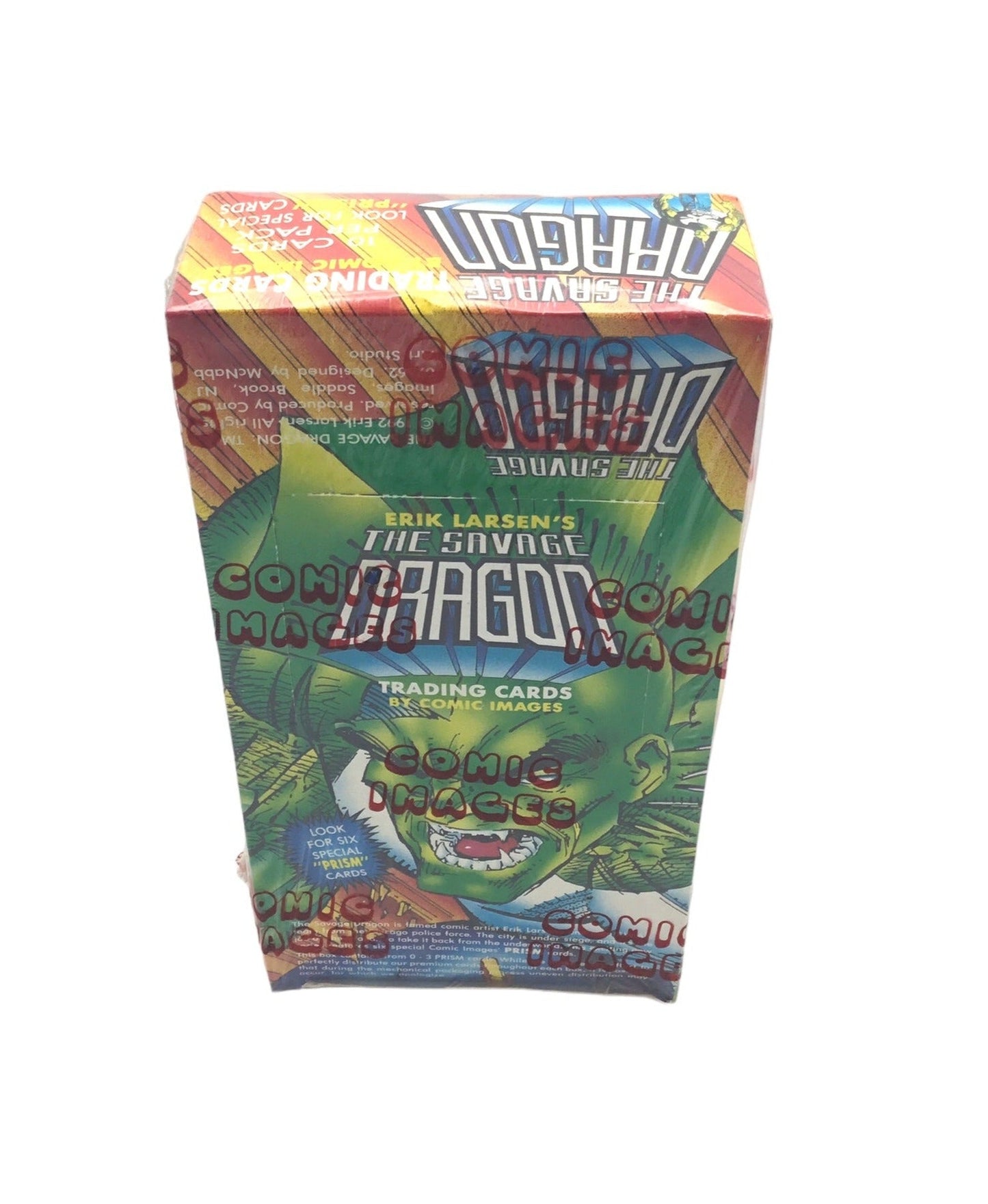 1992 Erik Larsen's, The Savage Dragon Comic Images: Trading Cards -Sealed Box 48 Packs 10 Cards per Pack