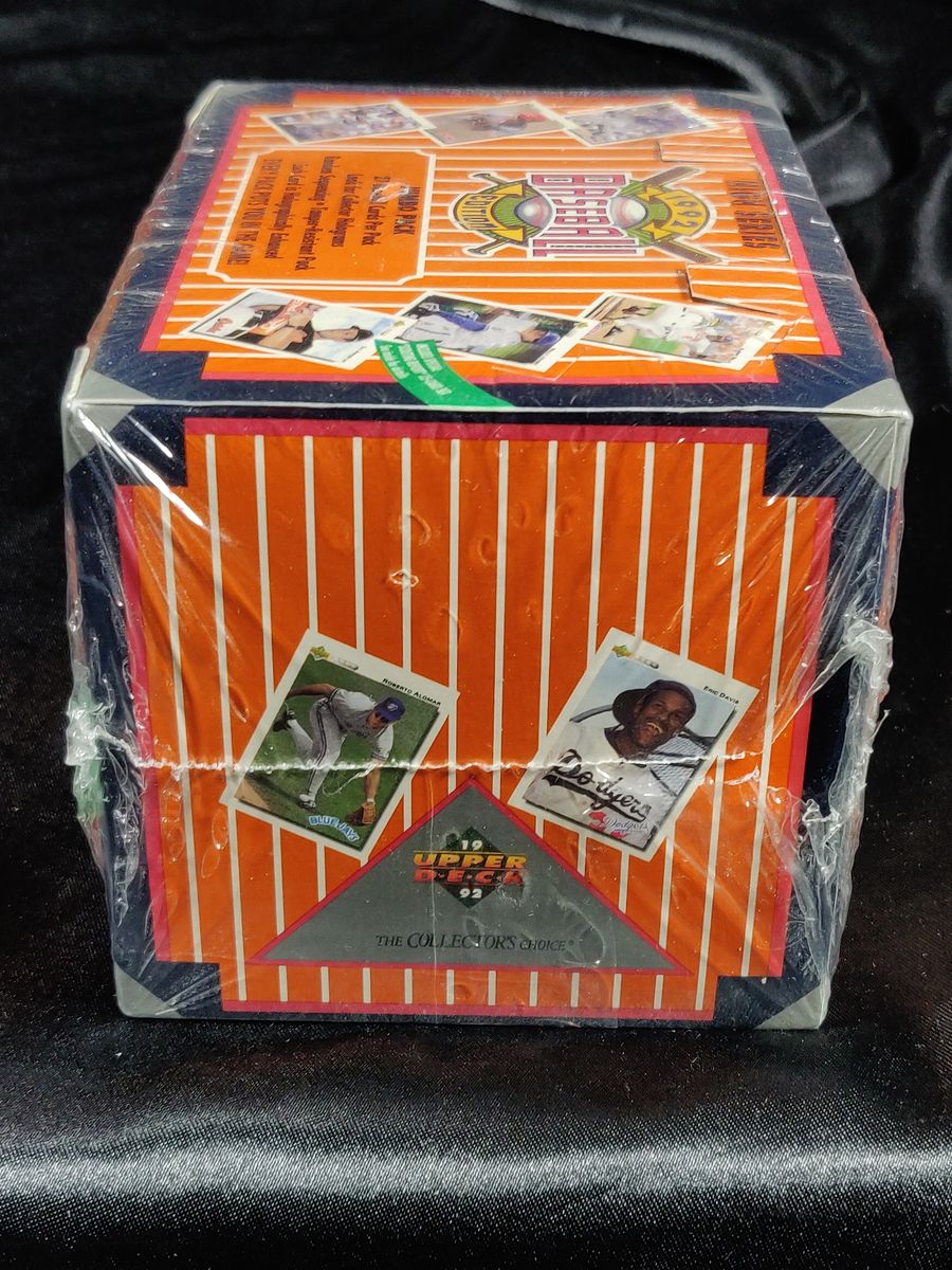 1992 Upper Deck High Series Baseball Jumbo Pack Box Factory Sealed