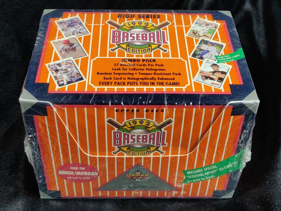 92 Upper Deck Baseball Edition Sealed shops Box