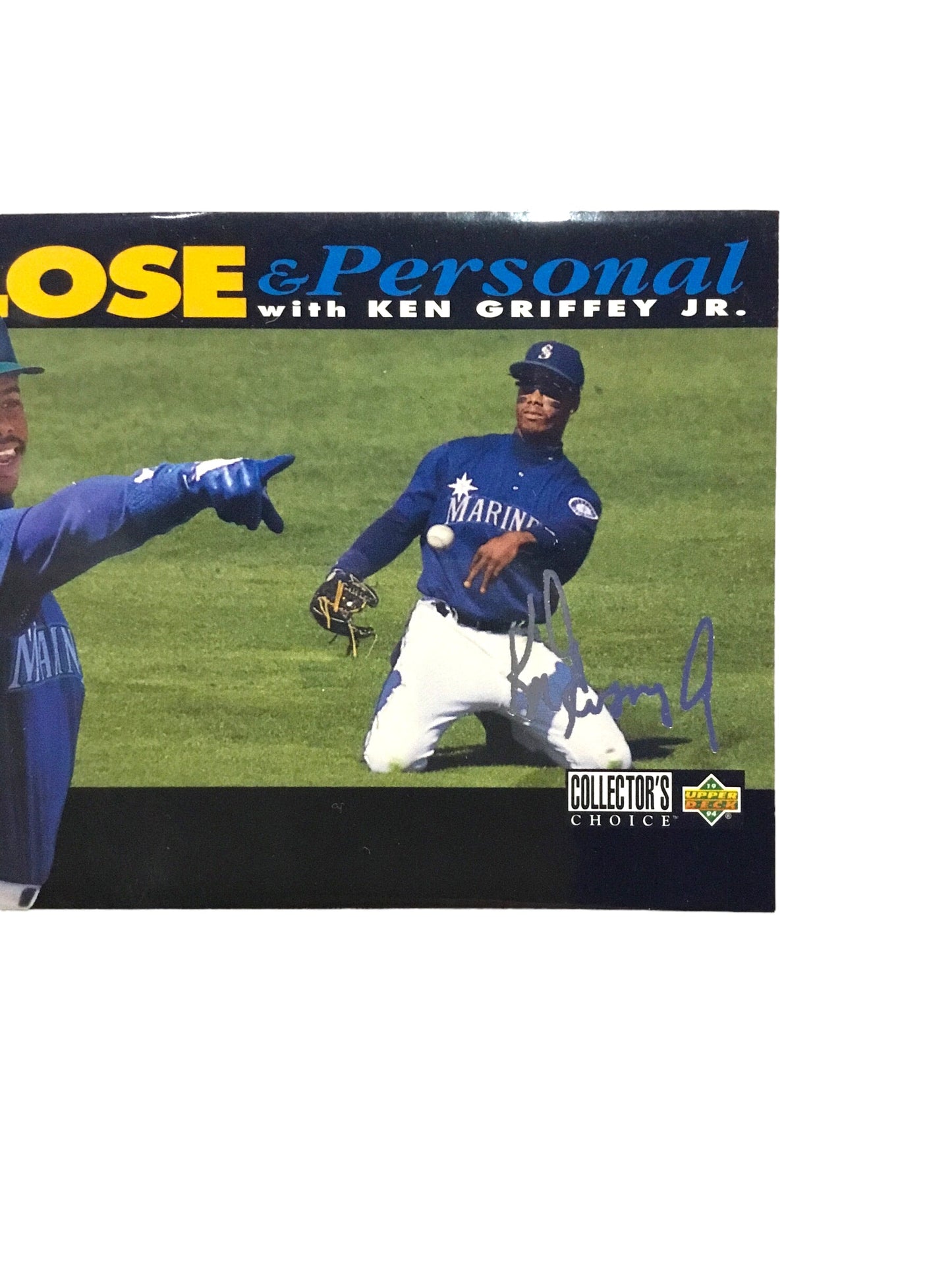 1994 Collector's Choice Silver Signature #634 Ken Griffey Jr. UP