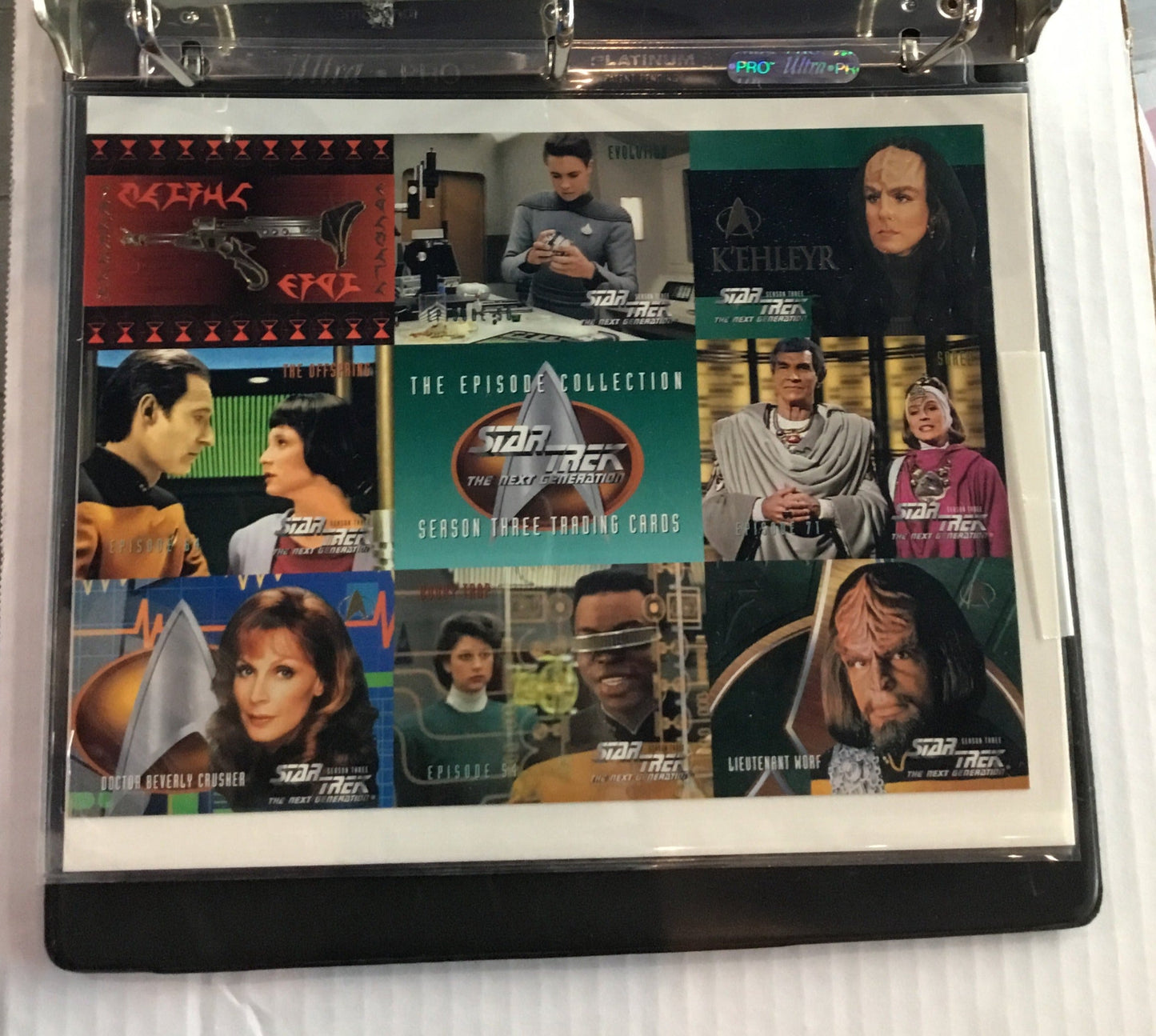 1994 STAR TREK THE NEXT GENERATION SEASON 3 Complete 420 Card Set w/ Inserts
