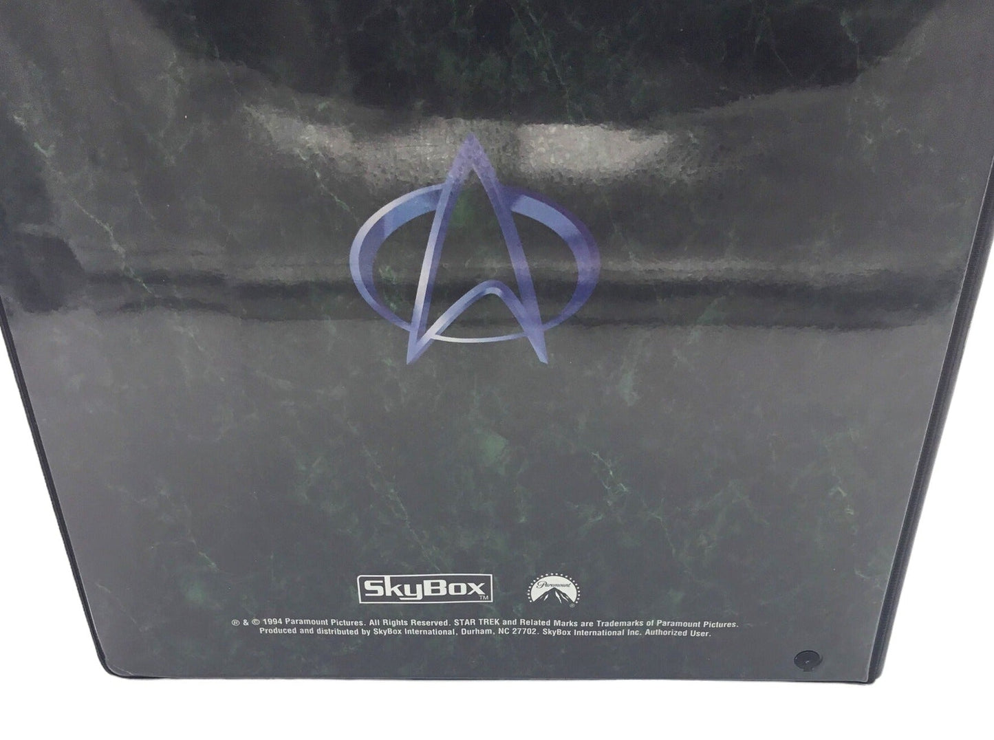 1994 Star Trek Master Series 2 Skybox Complete 100 Trading Base Card Set In Collector Binder w/Insert Sets