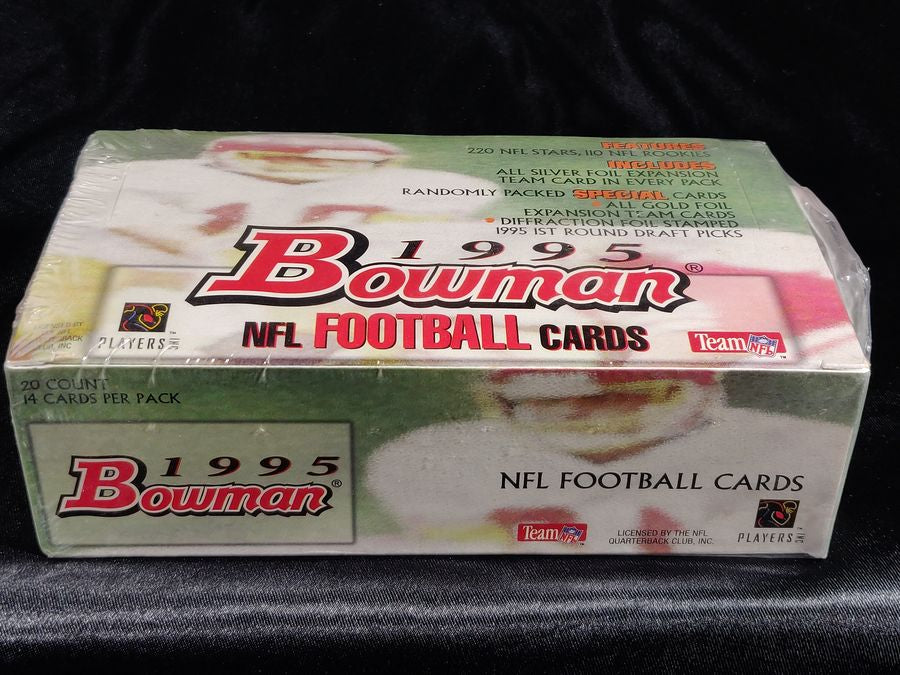 1995 Bowman Football Factory Sealed Box 20 Packs 14 Cards per Pack