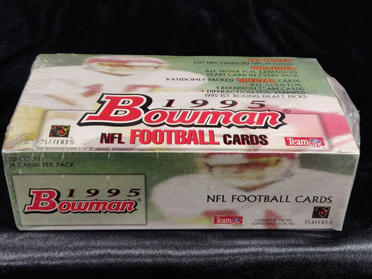 1995 Bowman Football Factory Sealed Box 20 Packs 14 Cards per Pack