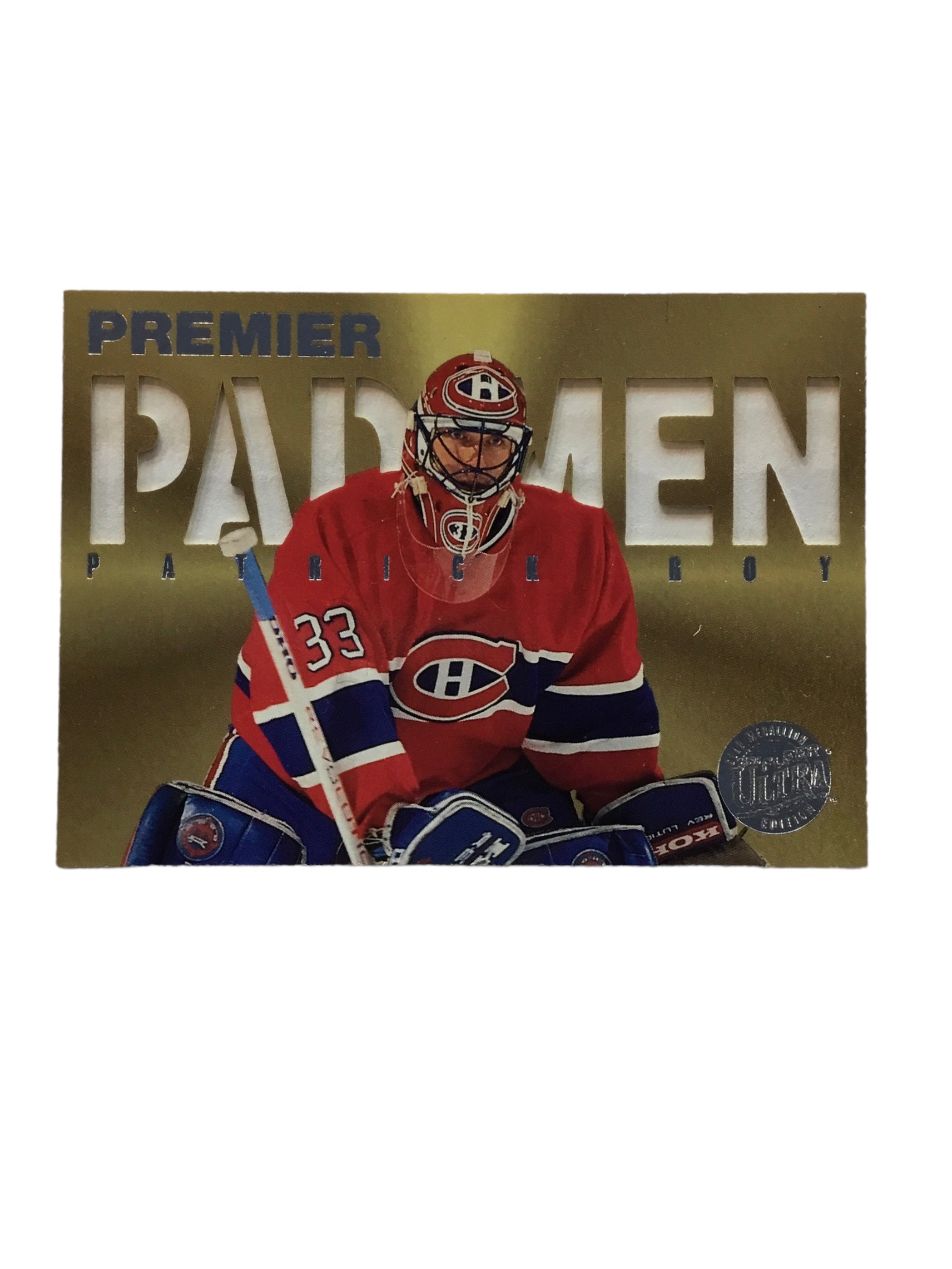 1995/96 ULTRA PREMIER PAD MEN PATRICK ROY #10