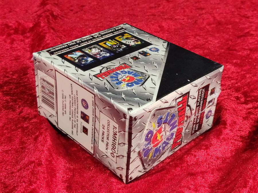1996 NFL Football Sealed box 24 PKS of PRO Magnets gold foil stamped