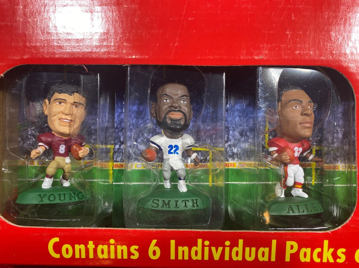 1997 Corinthian Headliners 6-Pack NFL Boxed Set Aikman Marino Favre Smith