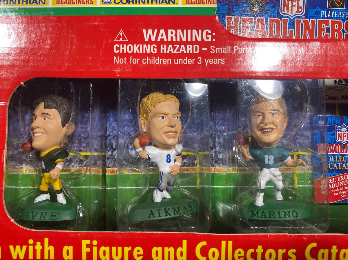 1997 Corinthian Headliners 6-Pack NFL Boxed Set Aikman Marino Favre Smith