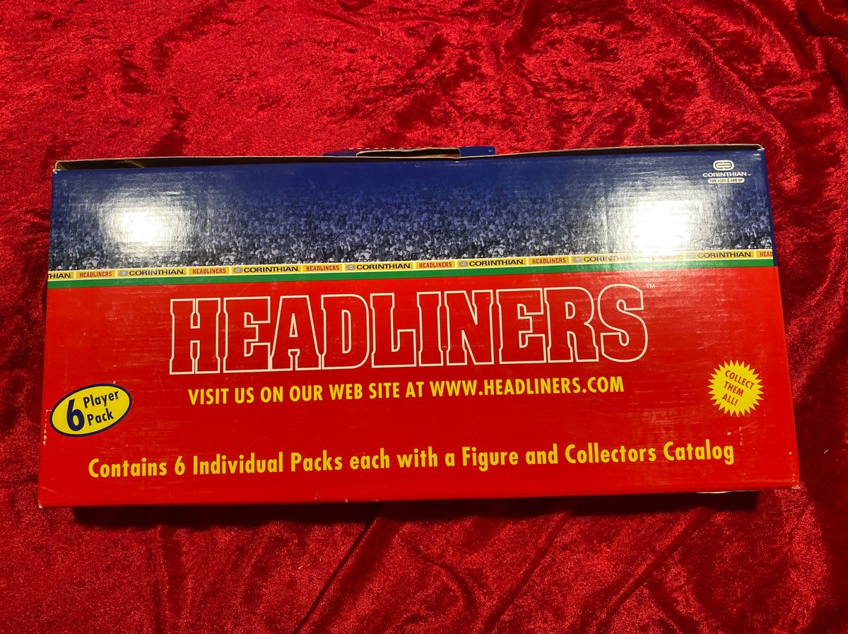 1997 Corinthian Headliners 6-Pack NFL Boxed Set Aikman Marino Favre Smith