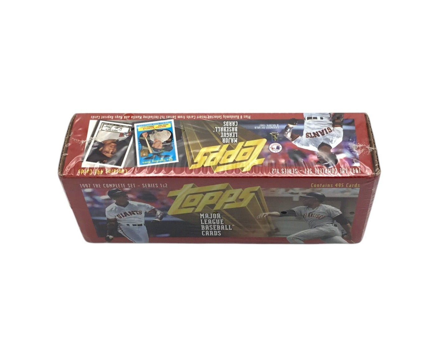 1997 Topps Baseball Complete Factory Sealed 495 Card Set Series 1 & 2