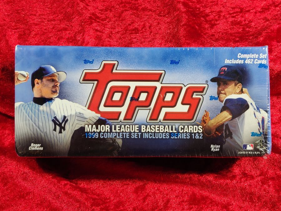 1999 Topps MLB Baseball Series 1 & 2 Complete 462 Card Factory Sealed Set