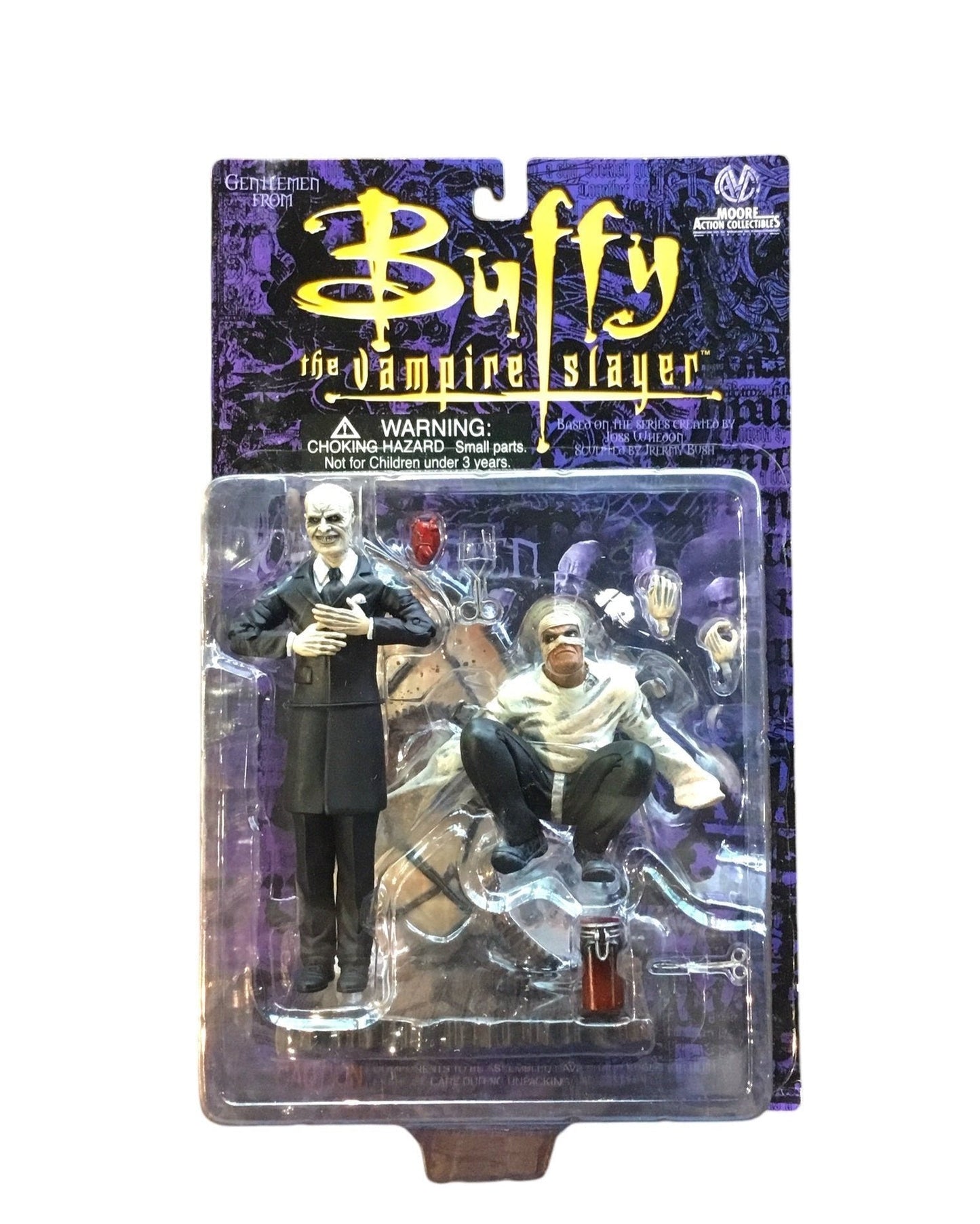 2001 BUFFY THE VAMPIRE SLAYER GENTLEMEN RARE & RETIRED UNOPENED!