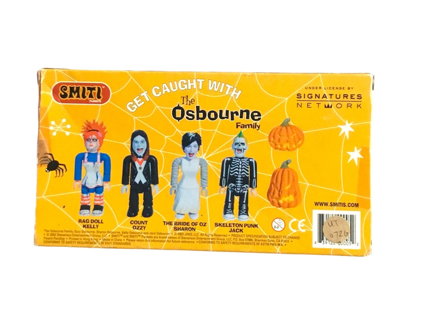 2002 SMITI Playsets Mini Figure THE OSBOURNE FAMILY Ozzy Halloween Exclusive