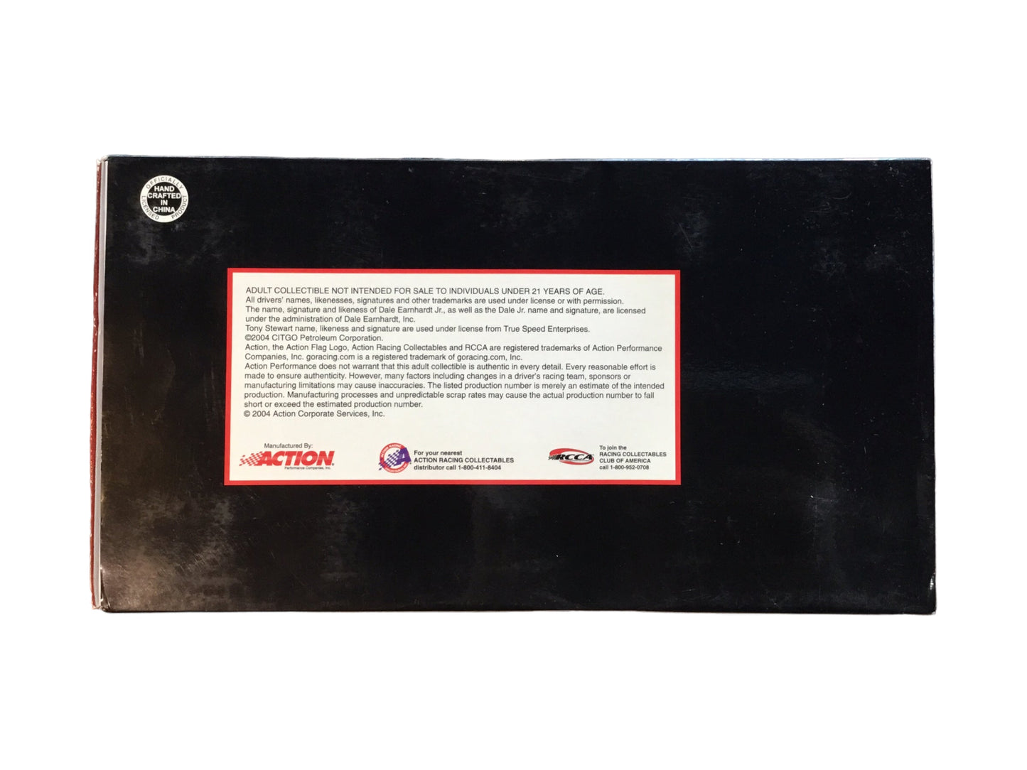 2004 D. Earnhardt Jr., T Stewart, A Wallace Citgo Rolex 24 Prototype Action 1:18 Like new