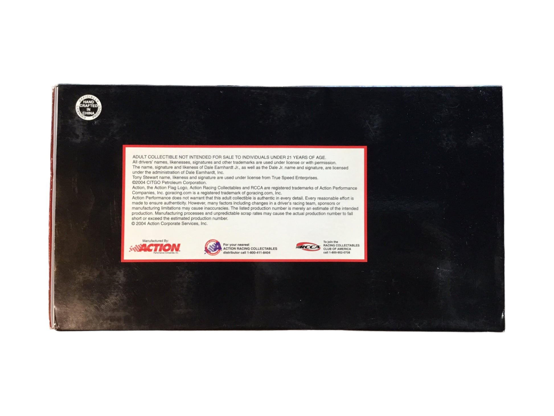 2004 D. Earnhardt Jr., T Stewart, A Wallace Citgo Rolex 24 Prototype Action 1:18 Like new