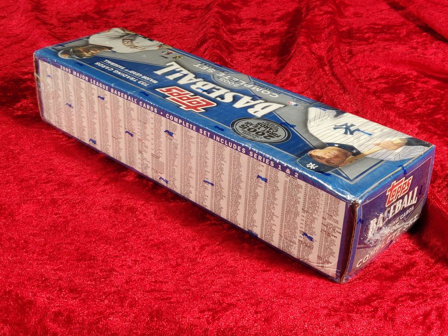 2005 Topps MLB 733 Cards Complete Series 1 & 2 Factory Set Sealed –  Collectors Crossroads