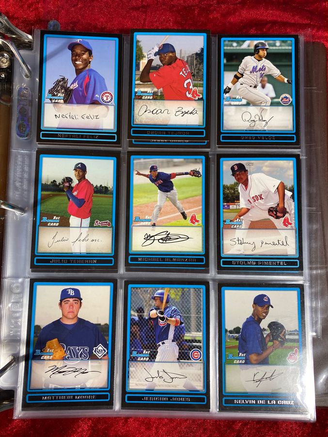 2009 Bowman Baseball Base Set 1-220, 90 Card BP, 20 Card BW World, 55 Card BDP