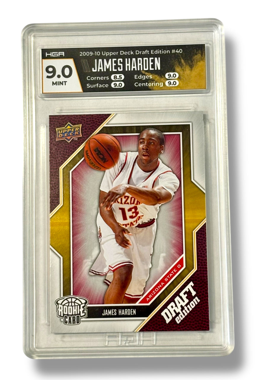 2009 Upper Deck Edition #40 James Harden RC Rookie HGA 9 - TXXKT3Q2UT