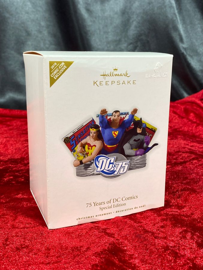 2010 SDCC 75 Years of DC Comics Hallmark Keepsake Ornament Limited Edition /750