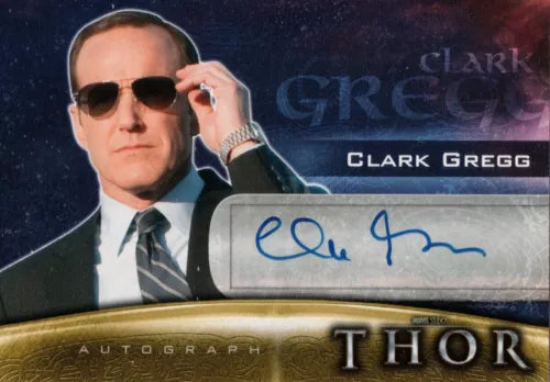 2011 Upper Deck Marvel Thor, Clark Gregg (Agent Coulson) Autograph Card CG