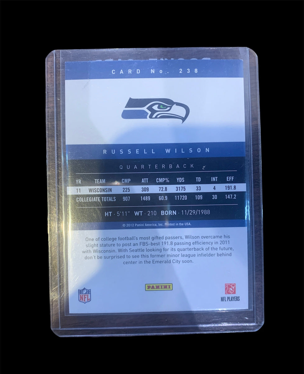 Russell Wilson 2012 PANINI PRESTIGE PRESTIGIOUS PICKS ROOKIE RC #31  SEAHAWKS!