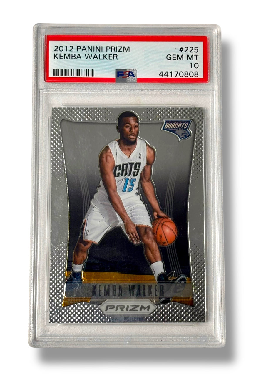 2012 Prizm 1st Edition #225 Kemba Walker PSA 10 - 44170808
